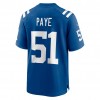 Miesten Indianapolis Colts NFL Pelipaita Kwity Paye 51 Nike Royal 2021 NFL Draft